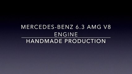 2017 Mercedes-Benz AMG 63 V8 4.0 liter Engine Production BEHIND the