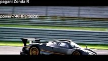 Lamborghini aventador vs Pagani zonda r