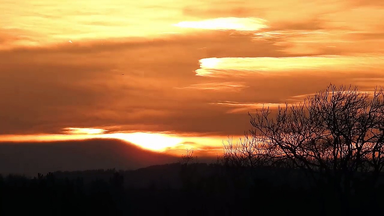 Sunset over Leith Hill 12 April 2016