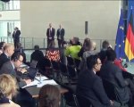 PM Modi with German Chancellor Angela Merkel at the Press Statement