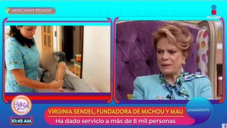 VIRGINIA SENDEL EN EL PROGRAMA DE TV ¨Sale el Sol¨( IMAGEN TV ) 30/05/2017