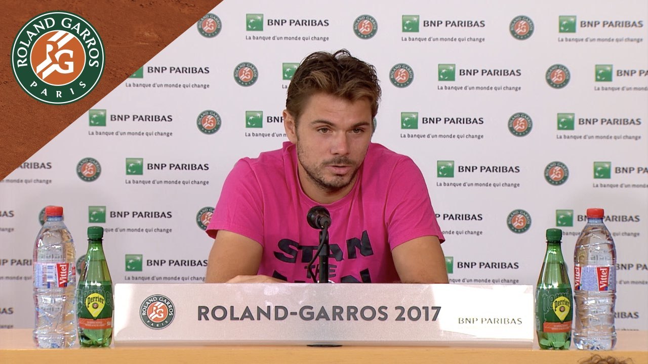 Roland Garros 2017 : 1T conférence de presse Stan Wawrinka