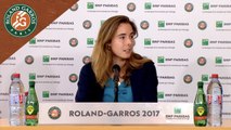 Roland-Garros 2017 : 1T conférence de presse Alizé Cornet
