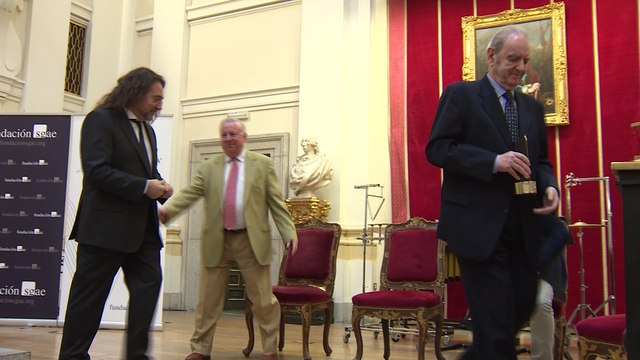 Tomás Marco recibe el premio 'Tomás Luis de Victoria'