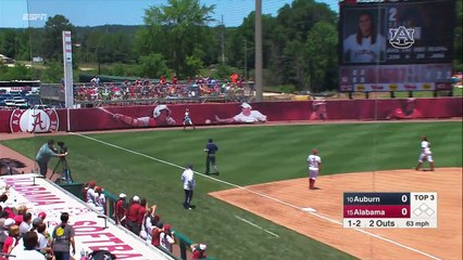 Exciting Highlights from Auburn Softball vs. Alabama Game 3 🥎