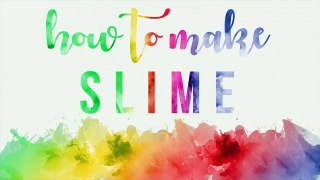 How to Make SLIME WITHOUT Glue OR Borax! 2 Ways Easy Slime