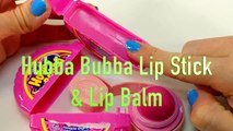 DIY  HUBBA BUBBA Bubble Gum Lipstick & Lip Balm! Using REAL Bub