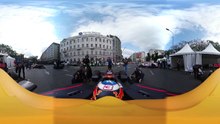 Onboard an F1 car for street burnouts in Virtual Realit