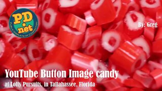 YouTube Play Candy to celebrate getting a YouTube Silver Play Button at Lofty