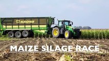 Maize Silage Race 2016   NH FR9050 - Krone ZX560 - JD 7280R - FENDT 939 936   Immink A