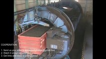 World Amazing Modern Intelligent Technology Machines Unloading Coal Train Rotary Dumper Opera