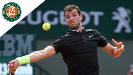 Roland-Garros 2017 : 1T Dimitrov - Robert - Les temps forts