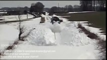Awesome Powerful Snow Plow Train Blower Through Deep Snow railway tracks Full HD Compila