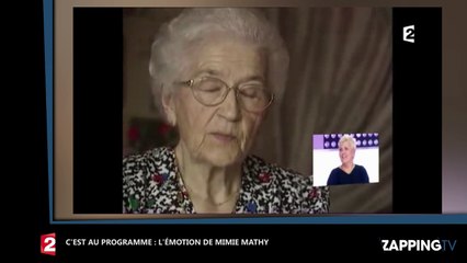 Mimie Mathy s'effondre en évoquant sa grand-mère disparue (vidéo)