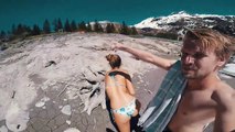Taking an ICE BATH in the Swiss