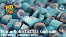 T.A.R.D.I.S. hand made candy at Lofty Pursuits,  It's tastier on the