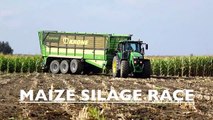 Maize Silage Race 2016   NH FR9050 - Krone ZX560 - JD 7280R - FENDT 939 936   Immink