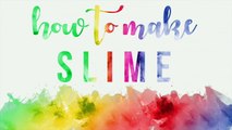 How To Make Slime Without Glue Or Borax 2 Ways Easy Slim