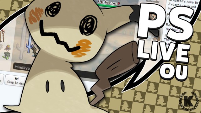 MIMIKYU HYPER OFFENSE - Pokémon Sun & Moon Showdown Live (Overused) || Klaw Office