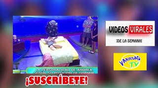 SE LE VIÓ TODO - ¿COMO DUERME ANDREA SAN MARTÍN - POSES PARA DORMIR - LNEM - CARLOS GALDÓS