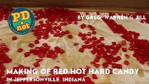 Making Red Hot Cinnamon candies on Victorian Candy Making E