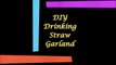 DIY Drinking Straw Ga