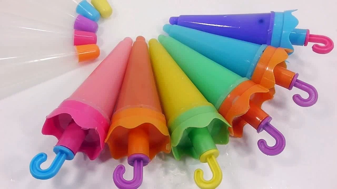 How to Make Milk Color Ice cream Pudding Jelly Learn the Recipe Cooking DIY 우유 칼라 폴라포 아이스크