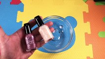 DIY Nail Polish Slime With Baking Soda!! No Oil, Borax or Face