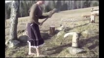 Primitive Technology Pretty Girls Chopping Sawing W