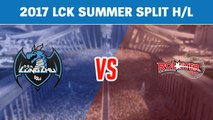 Highlights: Longzhu Gaming vs KT Rolster - 2017 LCK Summer Split
