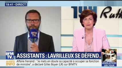 Assistants parlementaires: mis en cause Lavrilleux dénonce "une accusation totalement fictive"