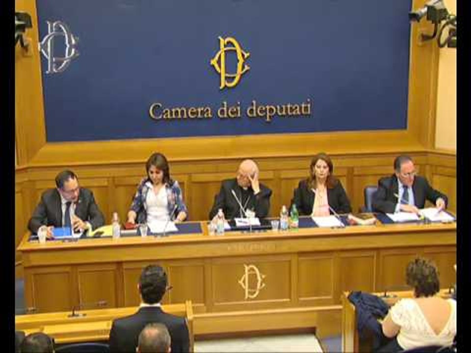 Roma - Conferenza stampa di Fucsia Fitzgerald Nissoli (26.05.17)