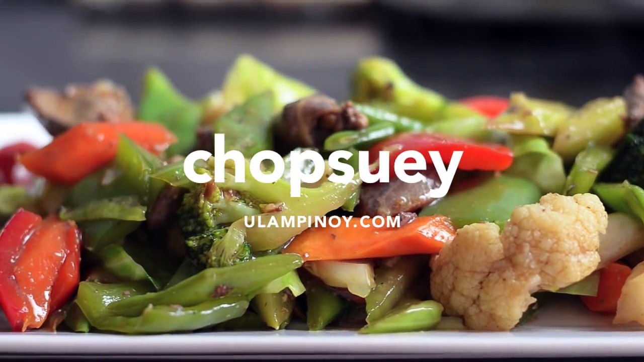 CHOPSUEY (Vegetable Stir-fry)