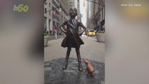 Artist Places Urinating Dog Statue Next to Fearless Girl