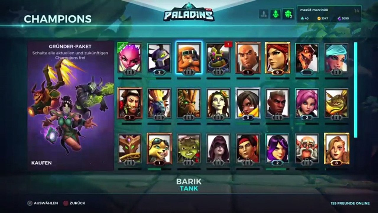 Paladins (50)