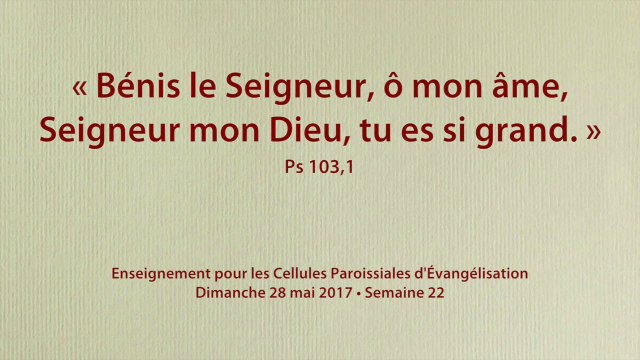 1722 - L'Esprit qui donne la vie