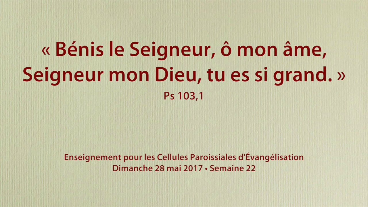 1722 - L'Esprit qui donne la vie