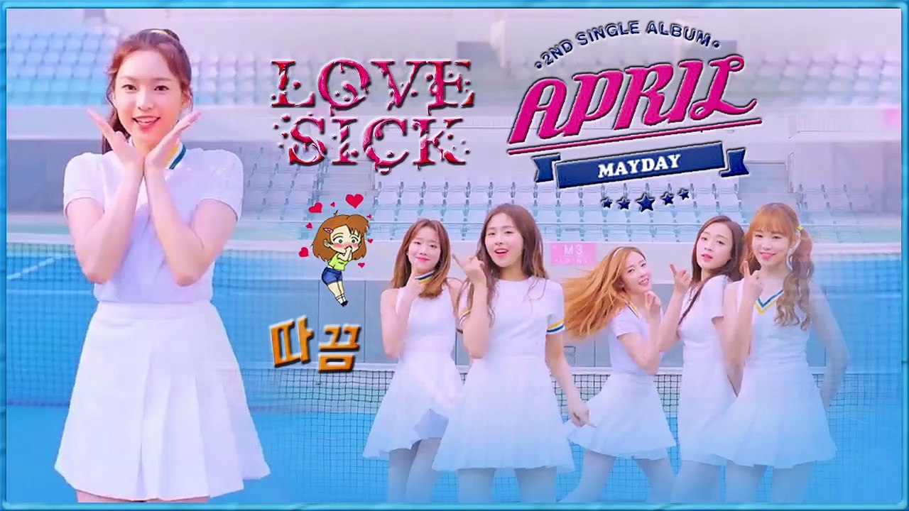 April – Lovesick MV HD k-pop [german Sub]