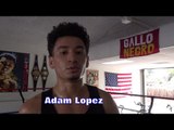 Boxing PRODIGY Adam Lopez RAW OPINION on Canelo: HE'S SCARED! DONT WANNA FIGHT GGG!