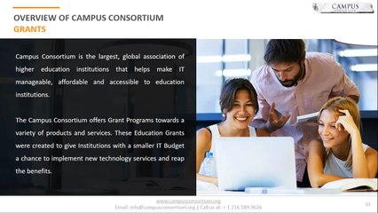 CAMPUS CONSORTIUM WEBINAR : Featuring $20,000 Grant Award Winner William Woods University