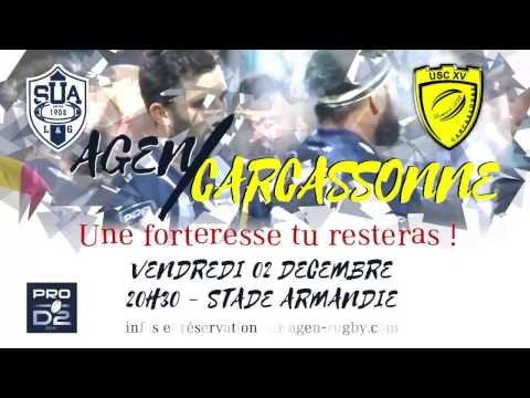Agen - Carcassonne : le Teaser