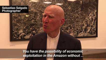 Brazil's Salgado donates Amazon photos to French university