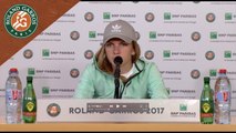 Roland-Garros 2017 : 1T conférence de presse Simona Halep