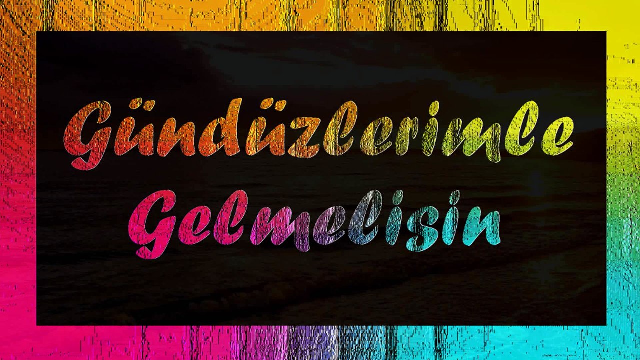 Şair Yazar Enver ÖZEL'in Gündüzlerimle Gelmelisin Şiiri