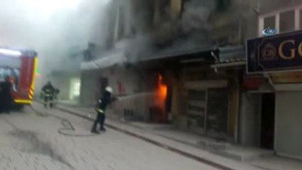 İftar Vakti Korkutan Yangın