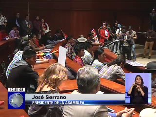 CONAIE entregó 177 pedidos de amnistía y 20 solicitudes de indultos presidenciales