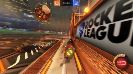 Rocket League: Thanks to the Rose Antenna for keeping the ball on my head