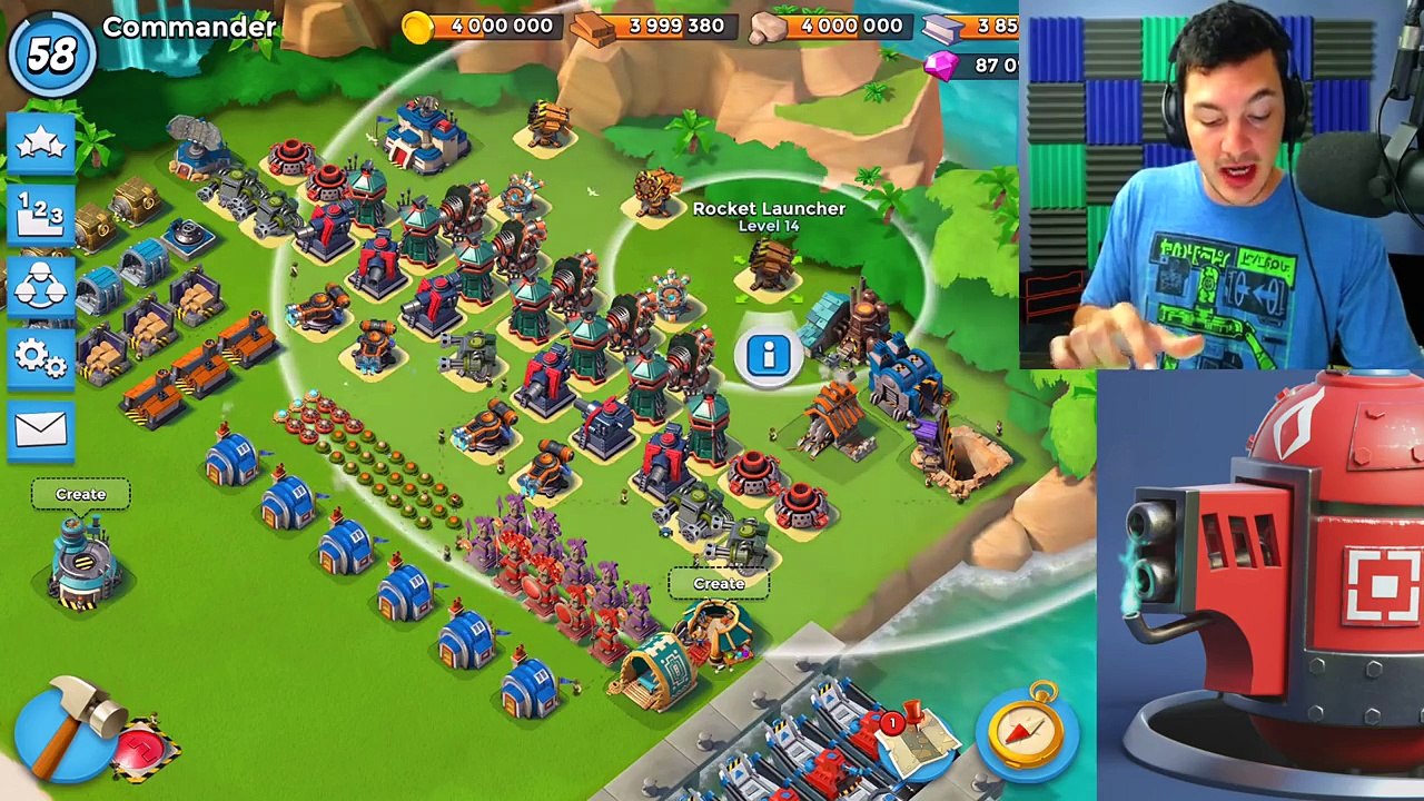 BOOM+BEACH+HOT+POT+--+New+Prototype+Defense!