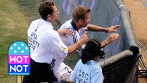 David Beckham Clashes with Fans at Soccer Game At LA Galaxy