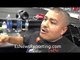 Robert Garcia Shows ORGASM face (as gum wrapper asks)  EsNews Boxing